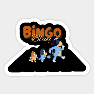 Bluey Funny Design  6 Sticker